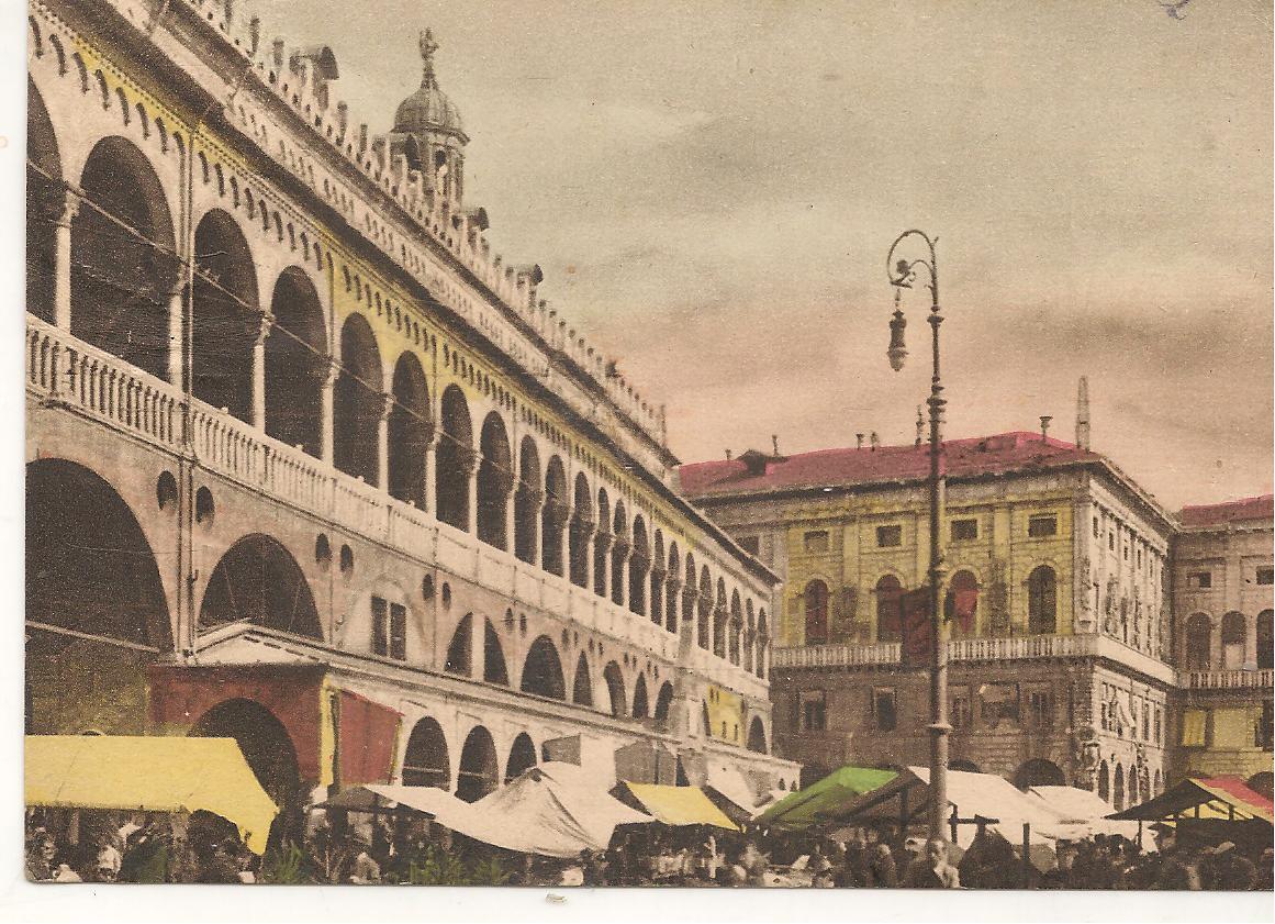 PADOVA - PIAZZA ERBE  E PALAZZO DELLAR AGIONE - V1951