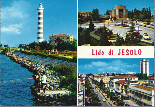LIDO DI JESOLO - 3 VEDUTE - V 1972 - FG