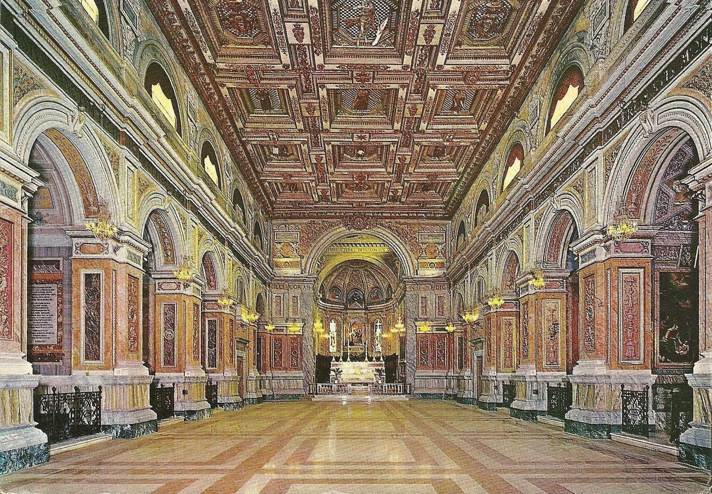 TOLENTINO - SANTUARIO DI S.NICOLA - INTERNO - NV
