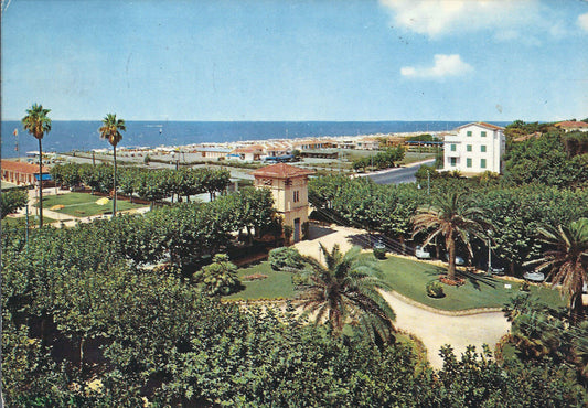 MARINA DI PIETRASANTA - FIUMETTO - VEDUTA DELLA SPIAGGIA - V