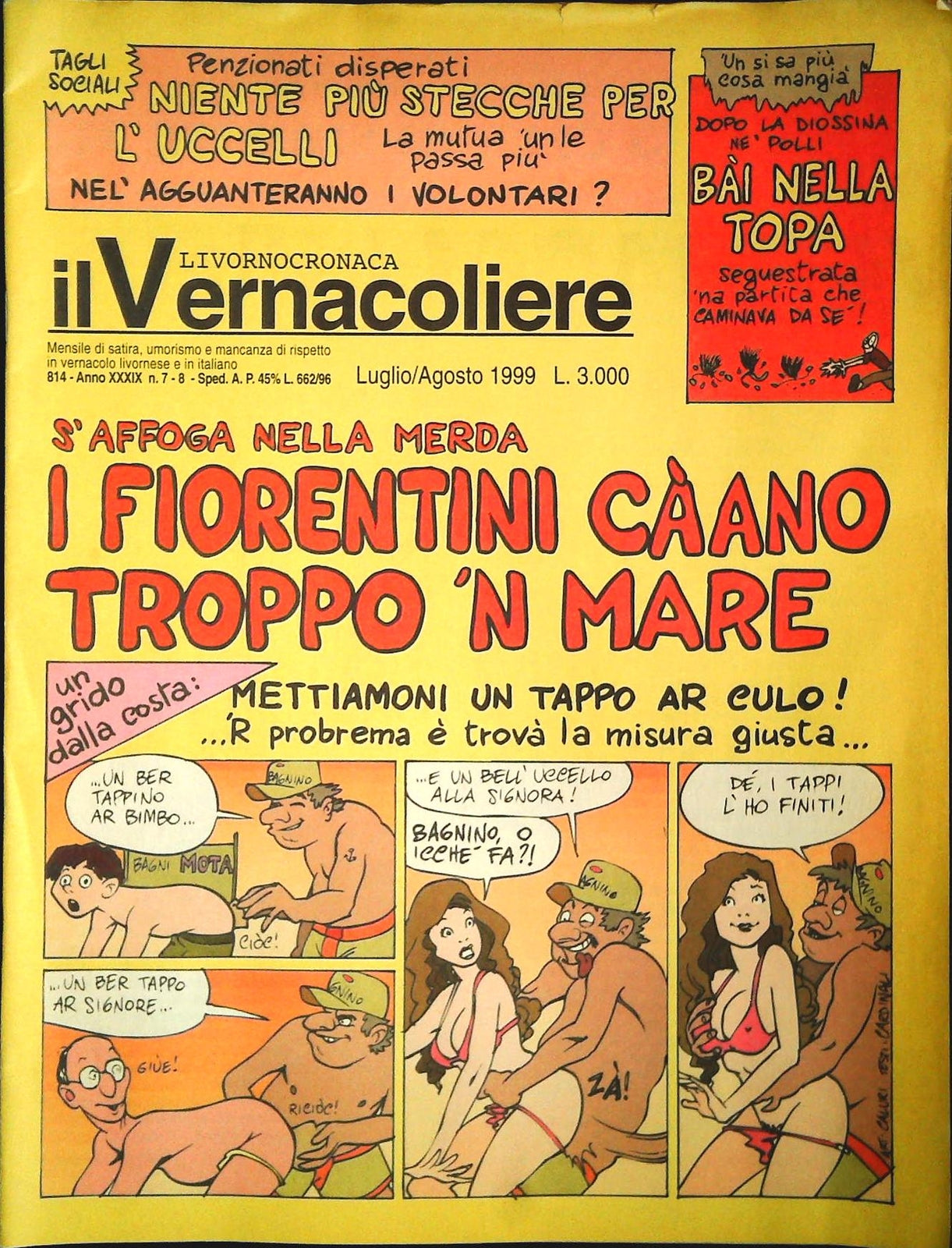 IL VERNACOLIERE N. 814 - LUGLIO-AGOSTO 1999
