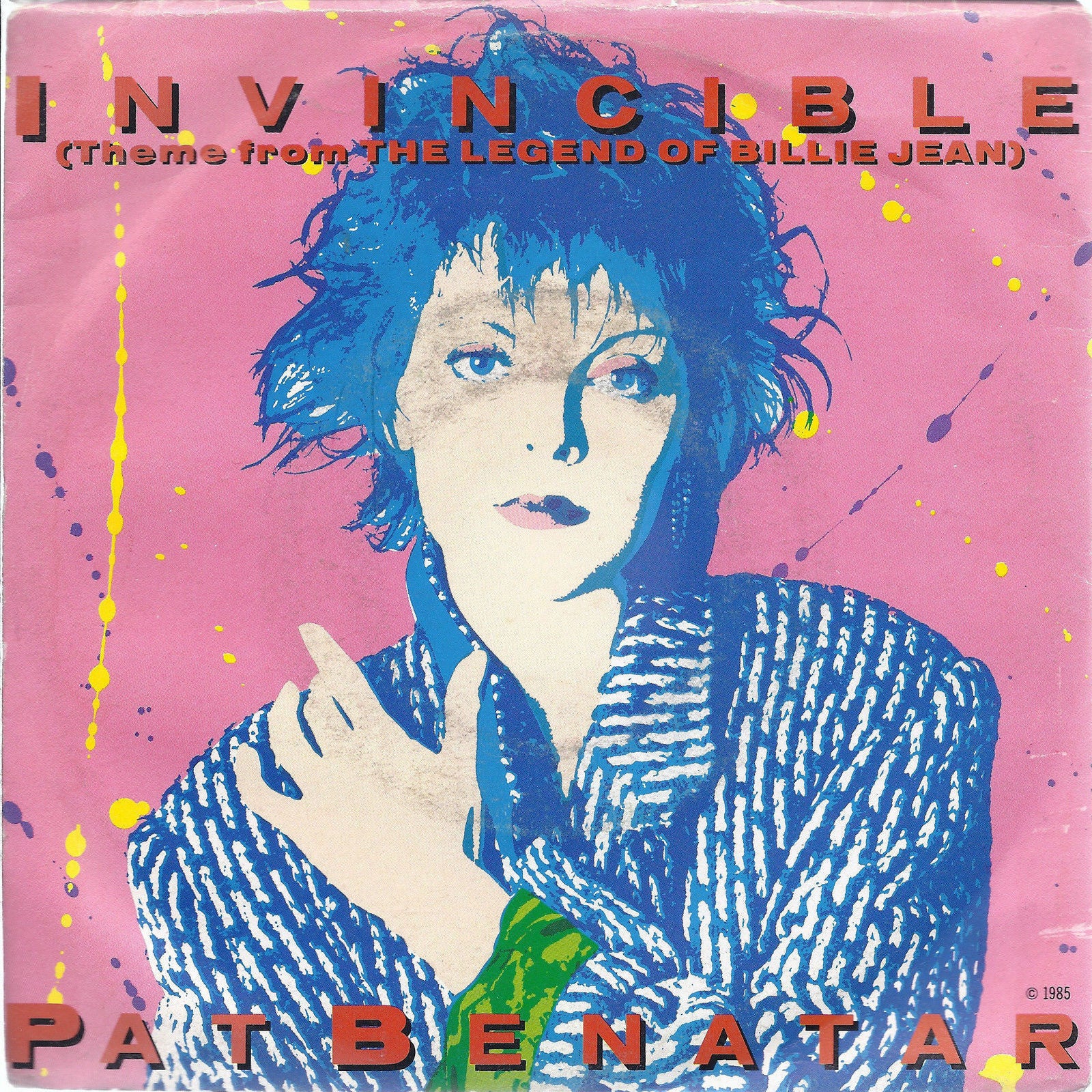 INVINCIBLE vocal - instrumental Theme "The Legend of Billie Jean" # PAT BENATAR