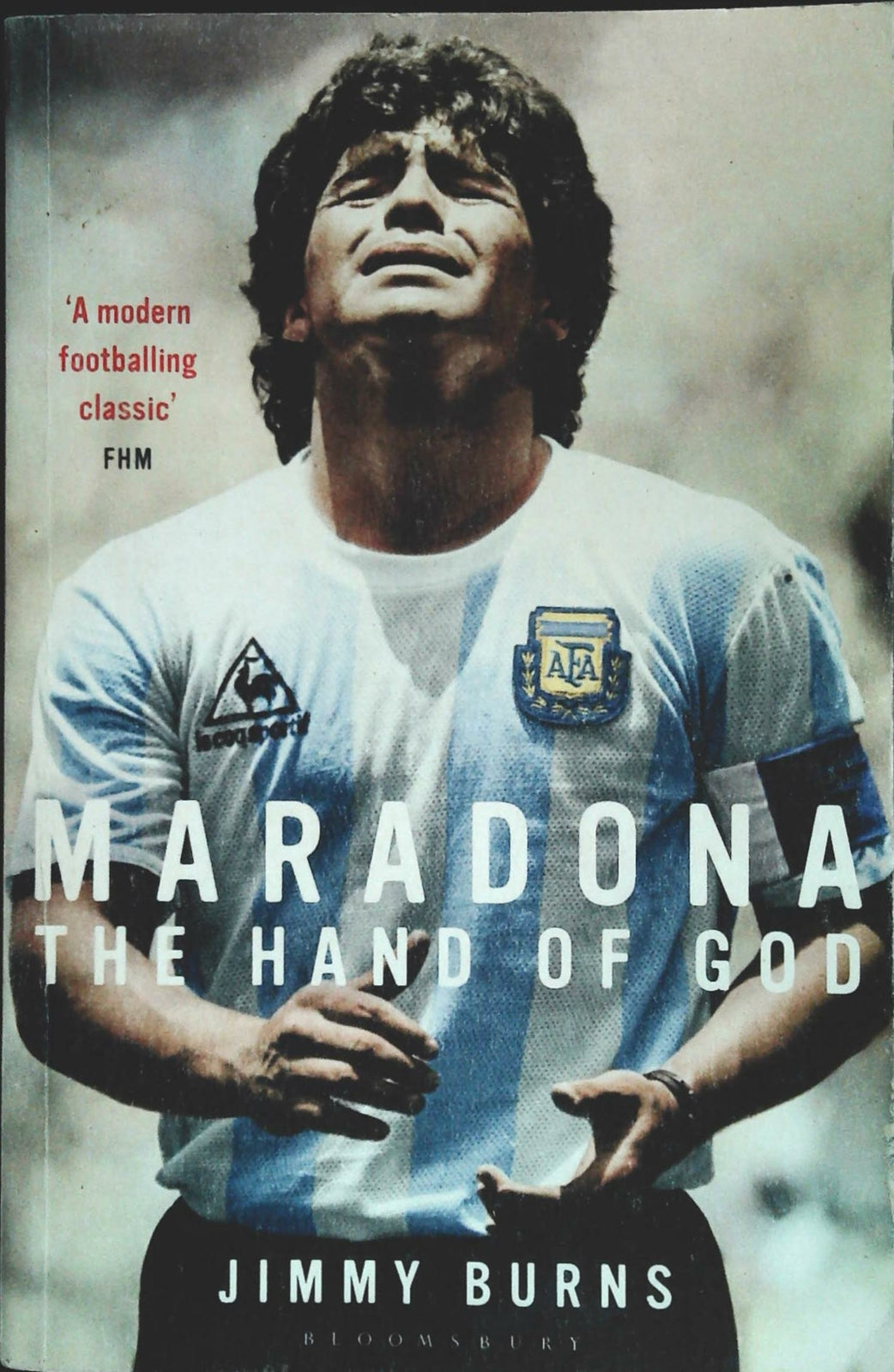MARADONA. THE HAND OF GOD - JIMMY BURNS - ENGLISH TEXT