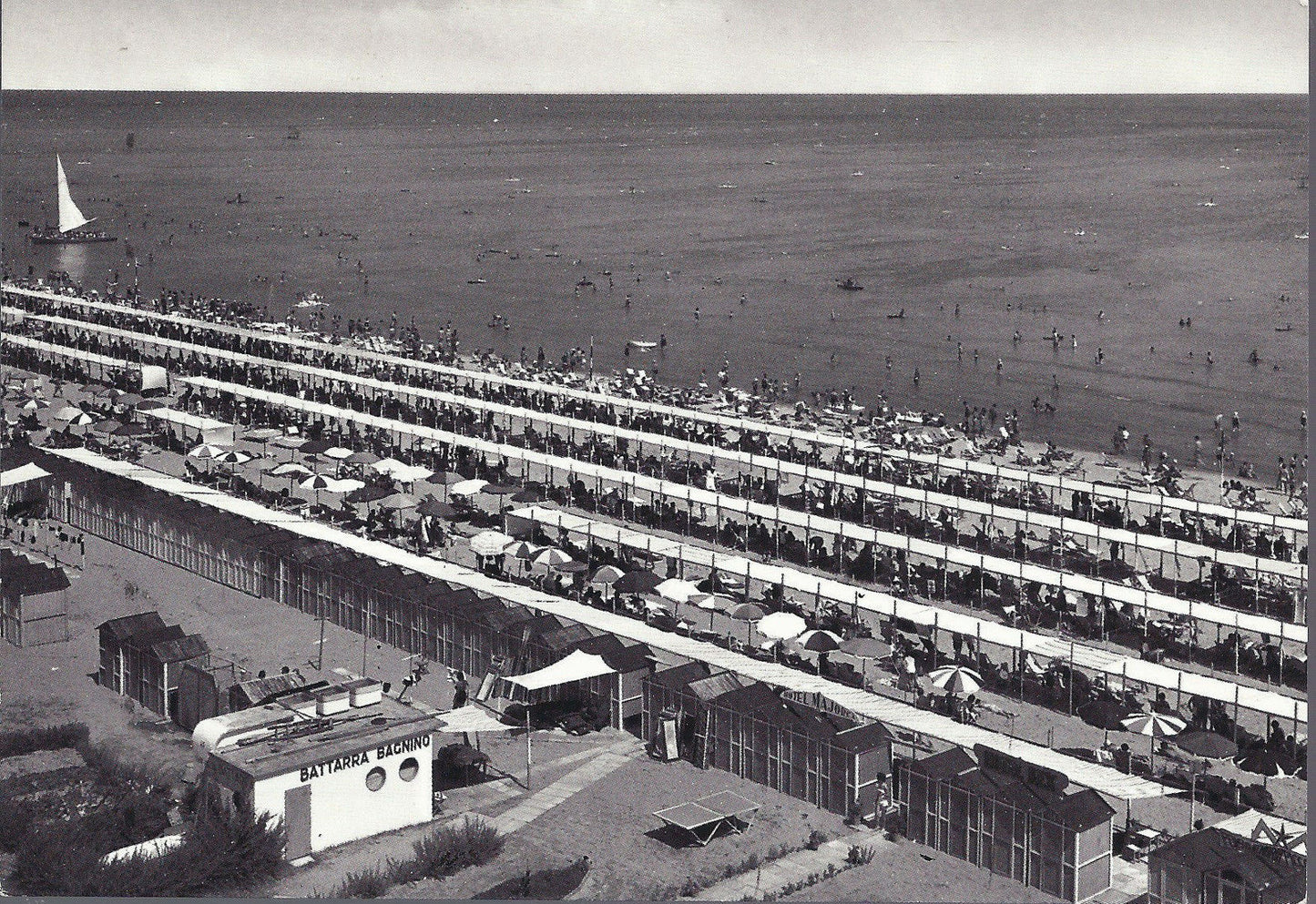 RICCIONE - PANORAMA - Battarra Bagnino - NV - FG - Alterocca