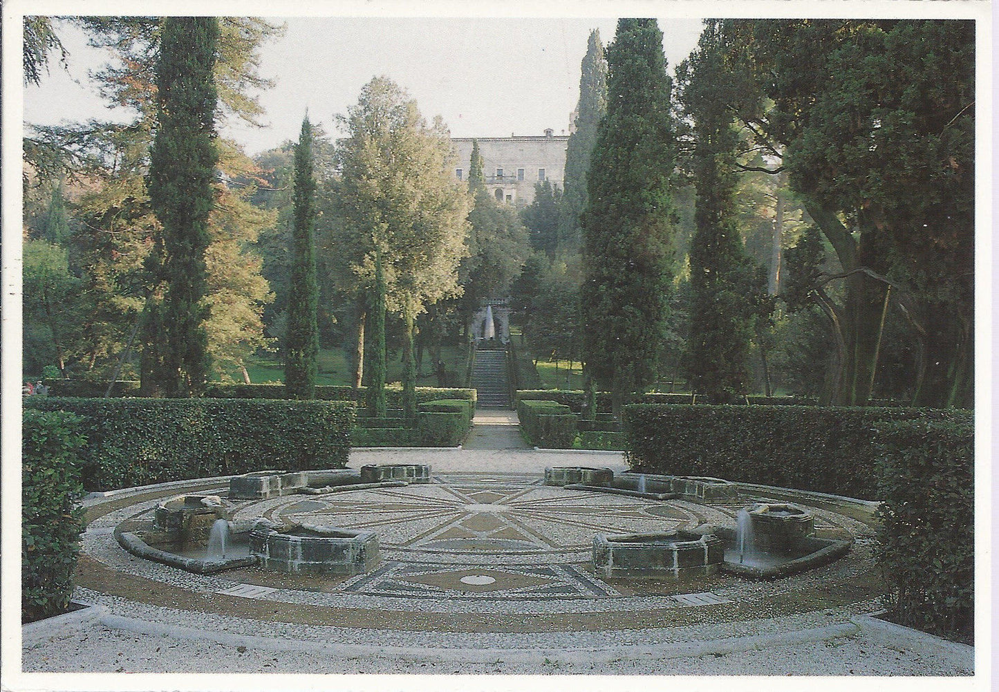 TIVOLI - VILLA D'ESTE - VEDUTA DELL'ASSE CENTRALE 