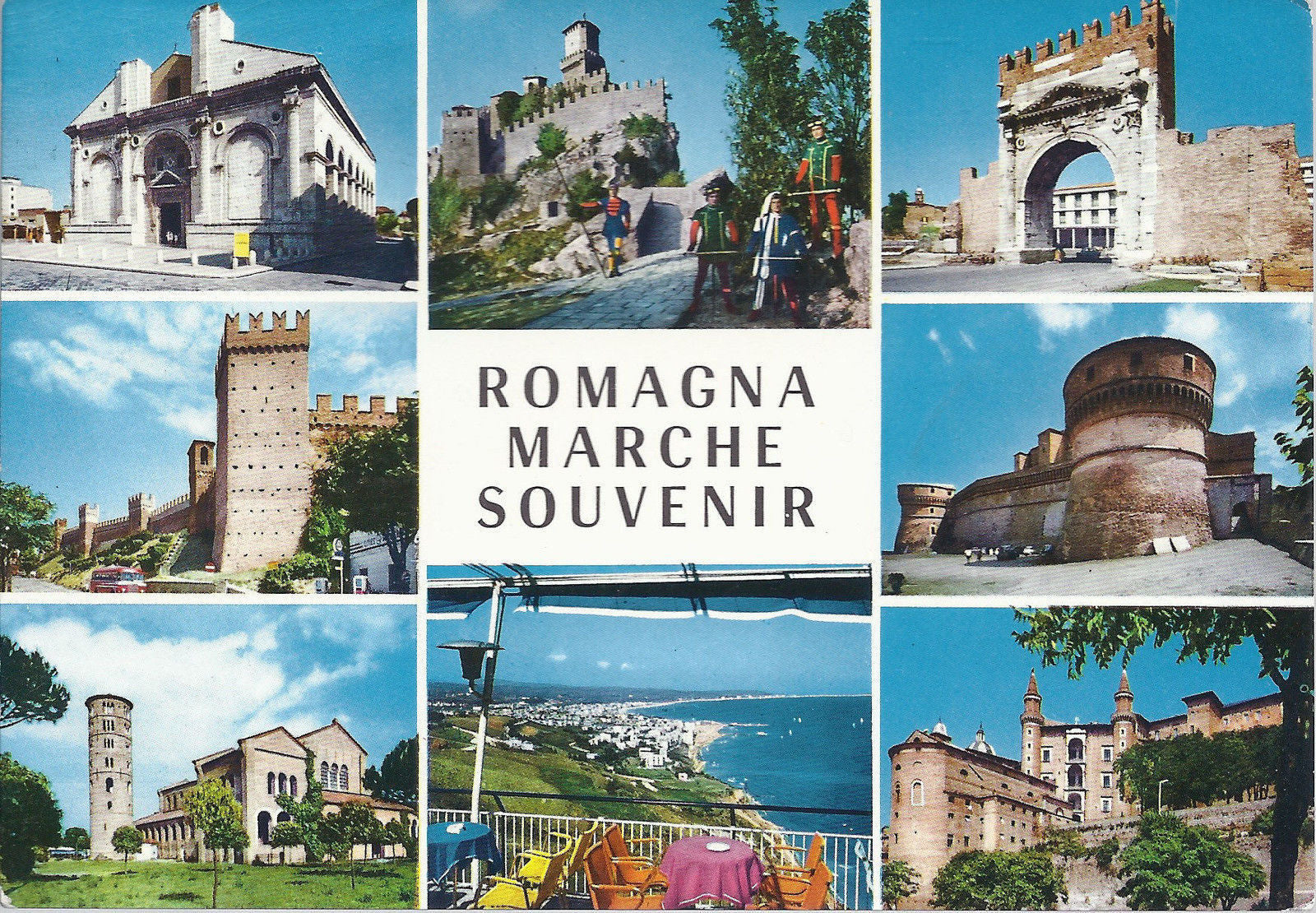 ROMAGNA MARCHE SOUVENIR - 8 VEDUTINE - VSD