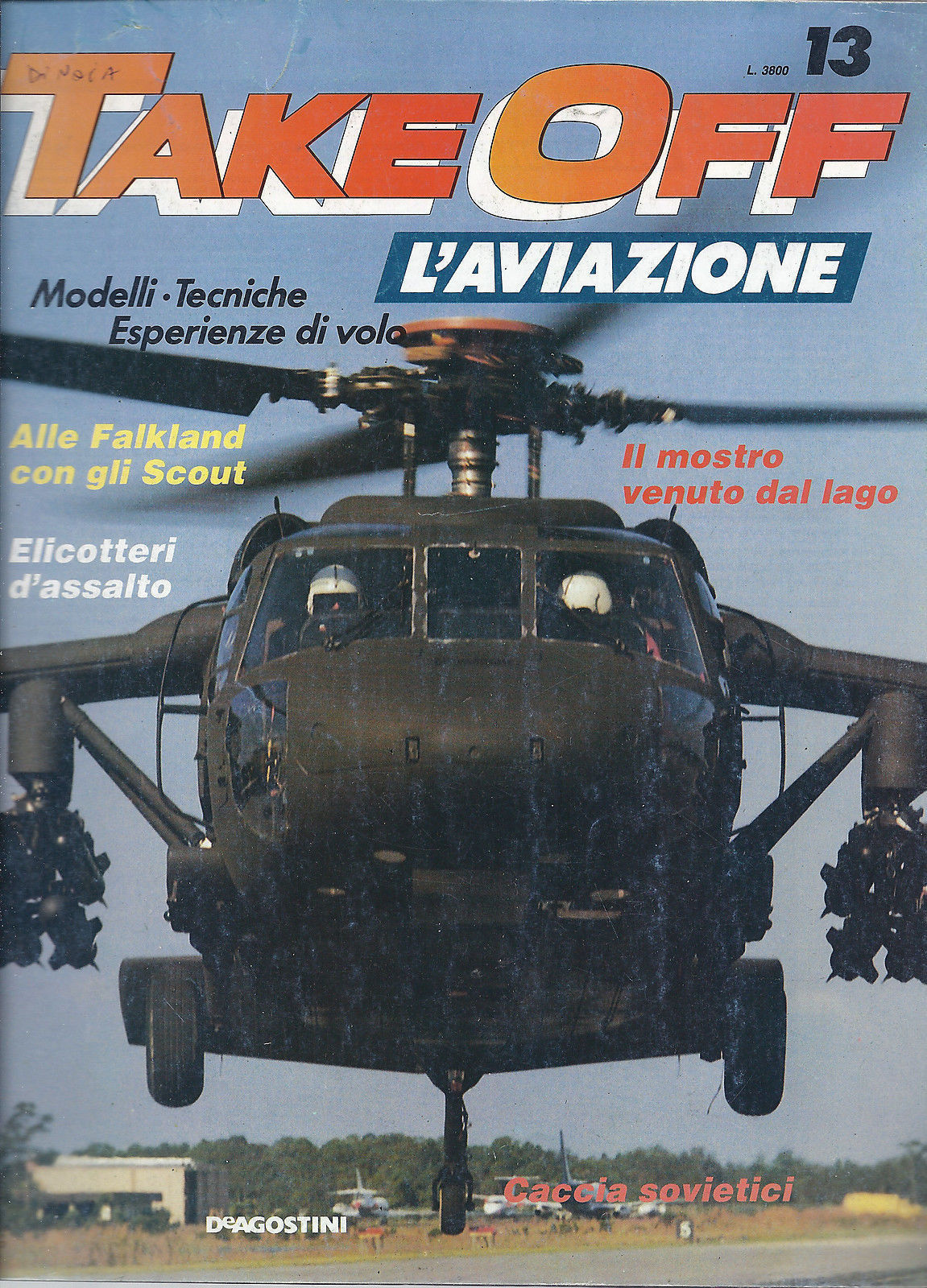 TAKE OFF  L'AVIAZIONE = fascicolo 13