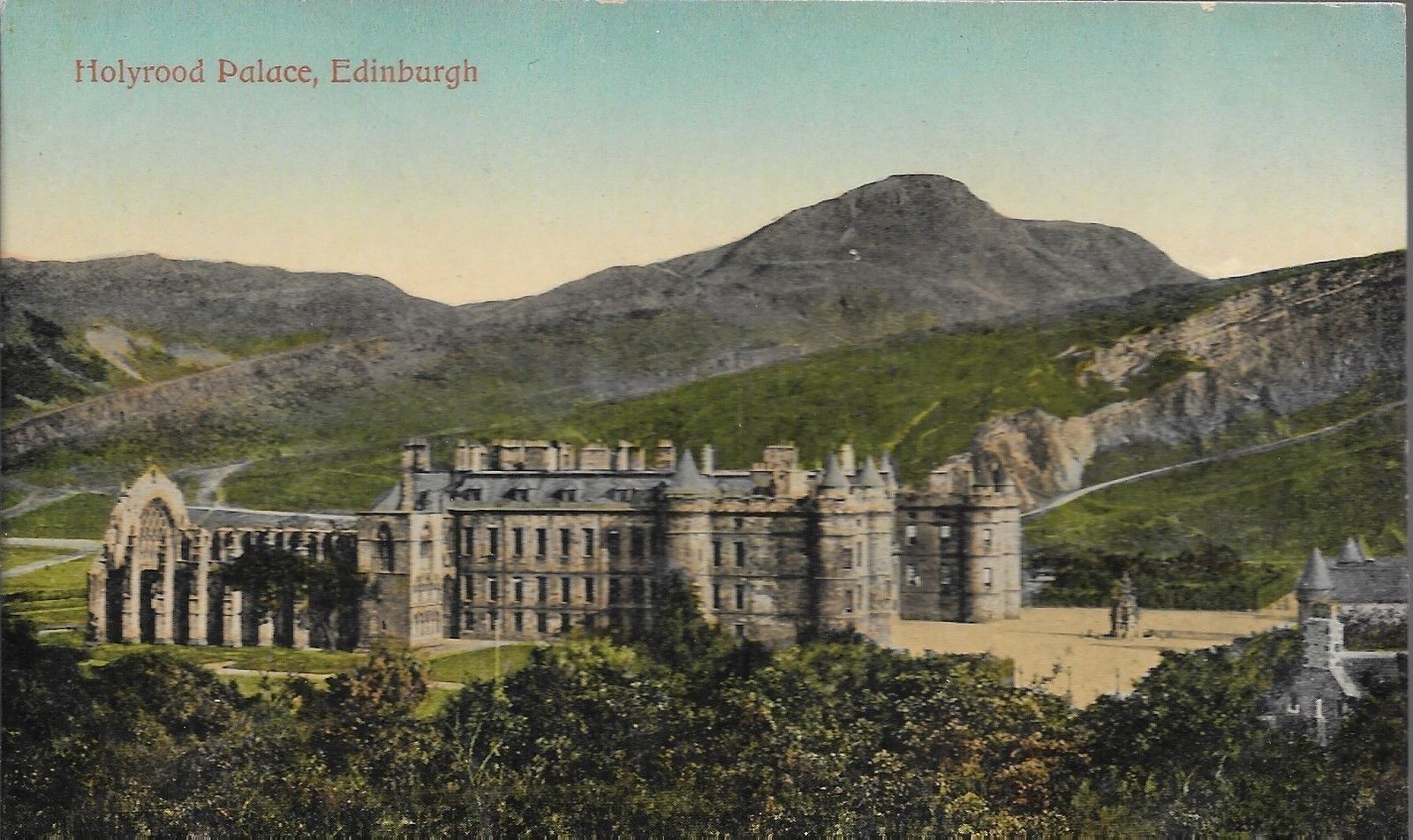 EDINBURGH - HOLYROOD PALACE - NV/NT