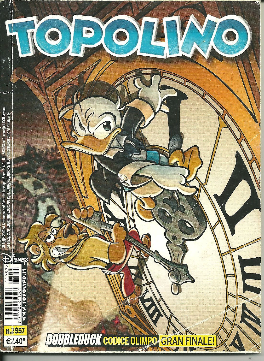 TOPOLINO N. 2957 - 31 LUGLIO 2012