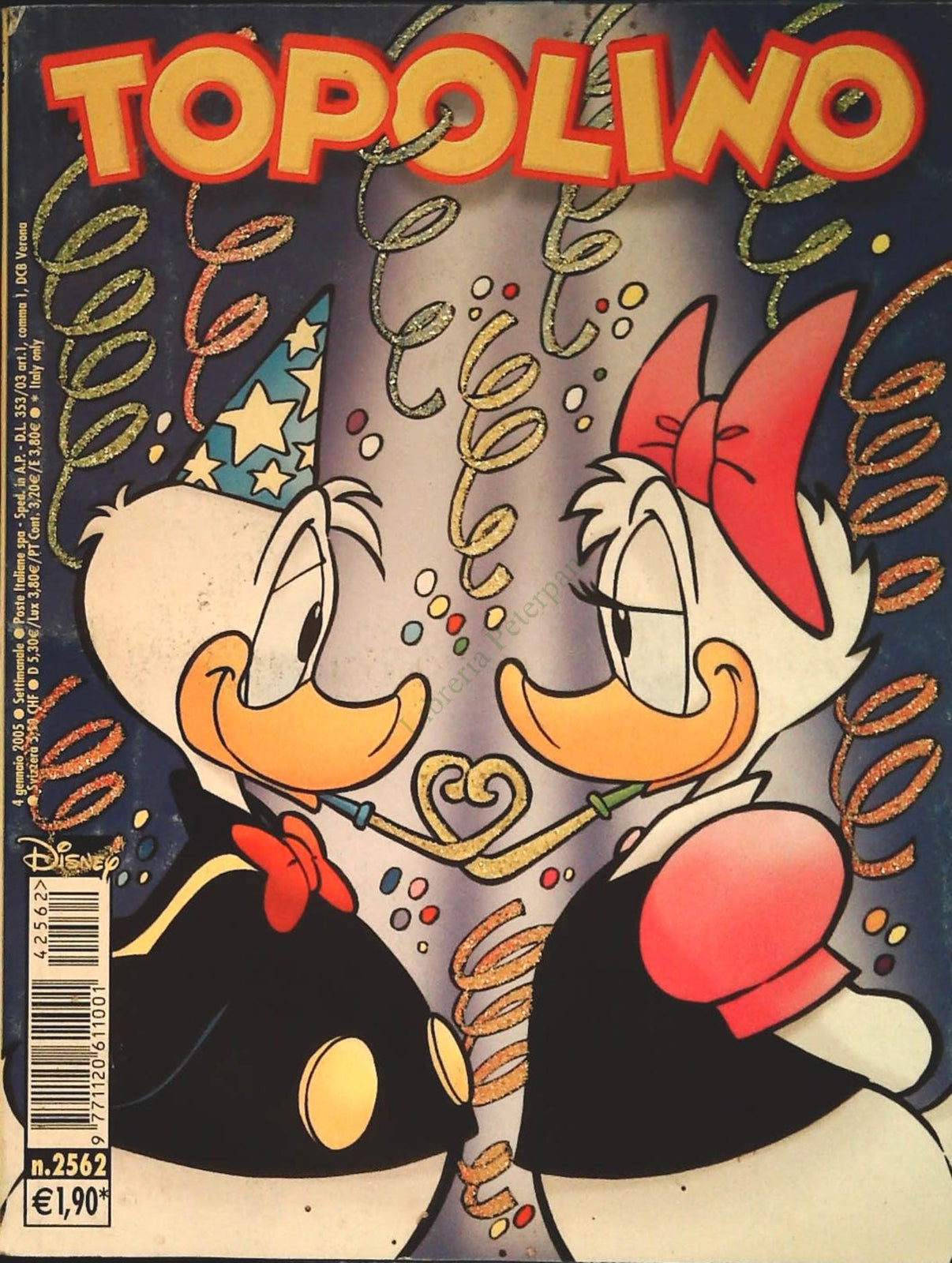 TOPOLINO N. 2562 - 4 GENNAIO 2005