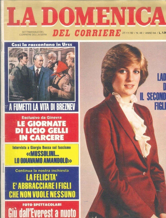 DOMENICA DEL CORRIERE N 48 - 27 NOVEMBRE 1982