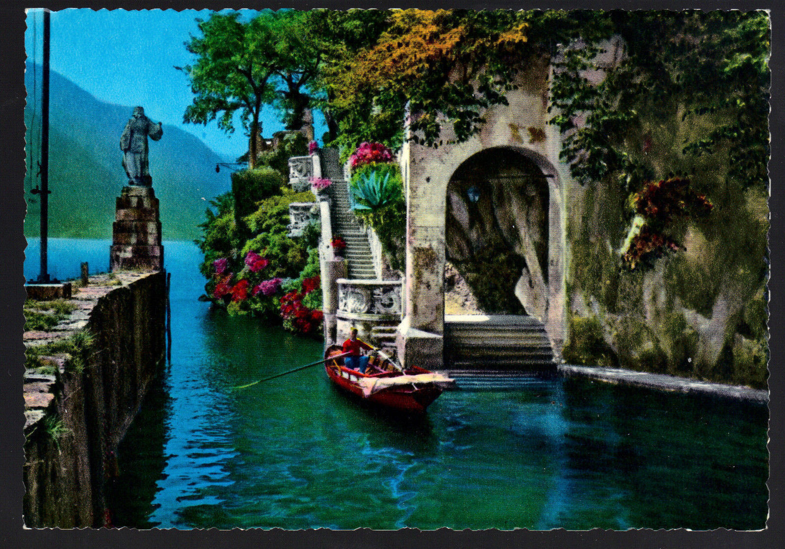 PUNTA BALBIANELLO - LAGO DI COMO - NV - ACQUERELLATA