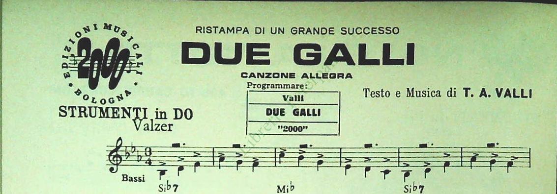 GIGI BONZAGNI PRESENTA 4 SUCCESSI PER LA VOSTRA ORCHESTRA - SPARTITO-SHEET MUSIC