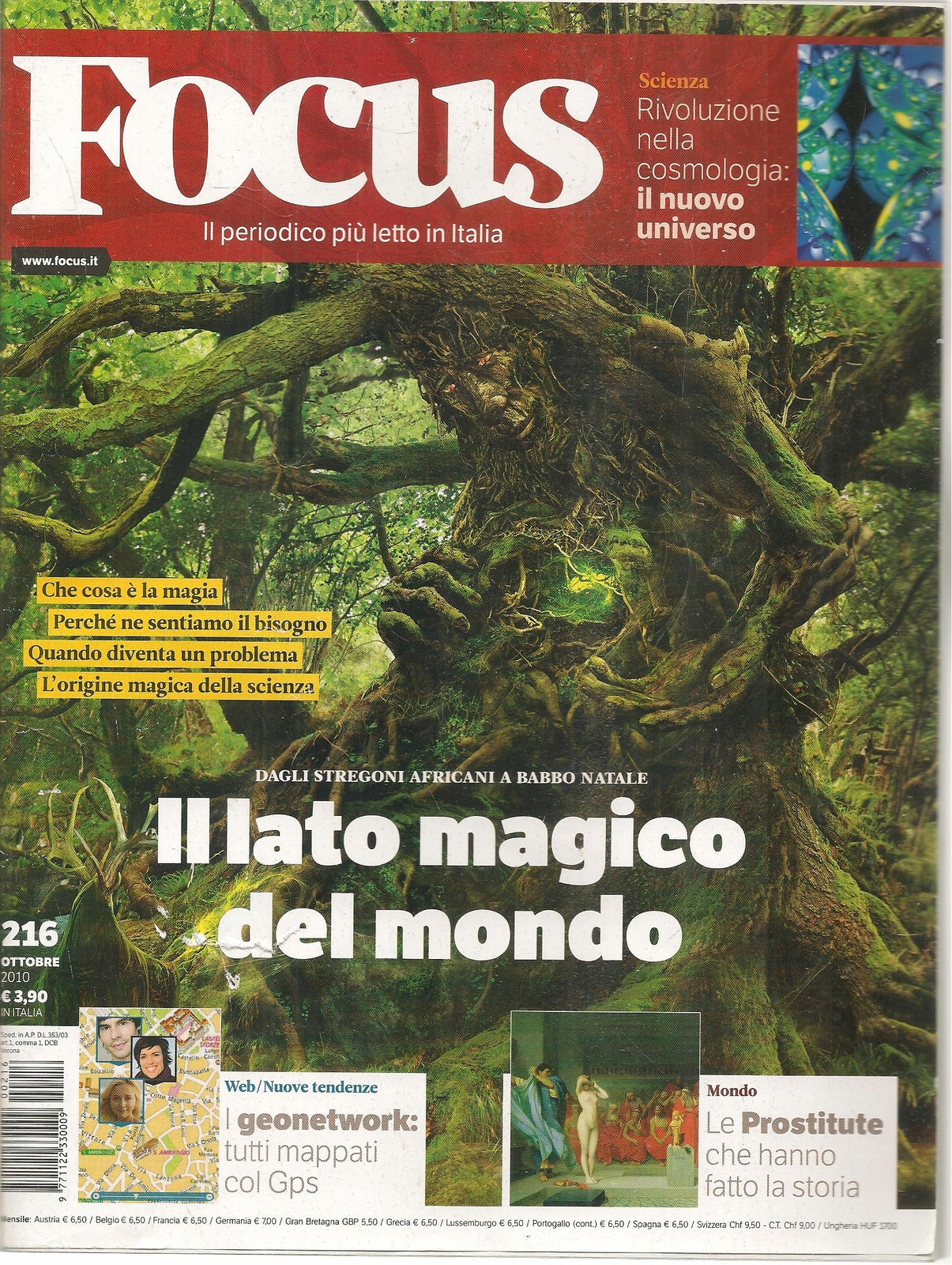 FOCUS N. 216 - OTTOBRE 200 - IL LATO MAGICO DEL MONDO