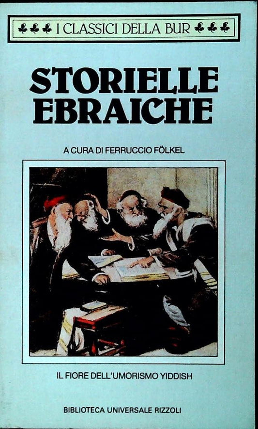 STORIELLE EBRAICHE - FERRUCCIO FOLKEL - RIZZOLI BUR 1988 - OUTLET DEL LIBRO