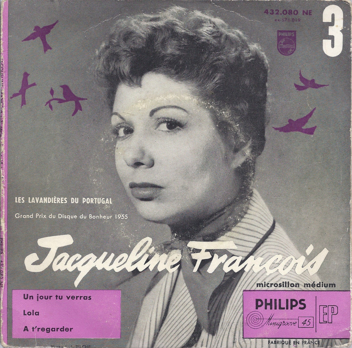 LES LAVANDIERES DU PORTUGAL E ALTRI 3 BRANI # JACQUELINE FRANCOIS N°3