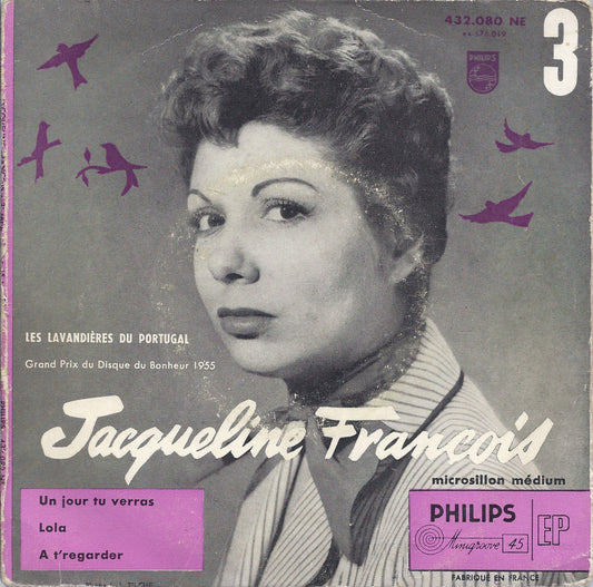 LES LAVANDIERES DU PORTUGAL E ALTRI 3 BRANI # JACQUELINE FRANCOIS N°3