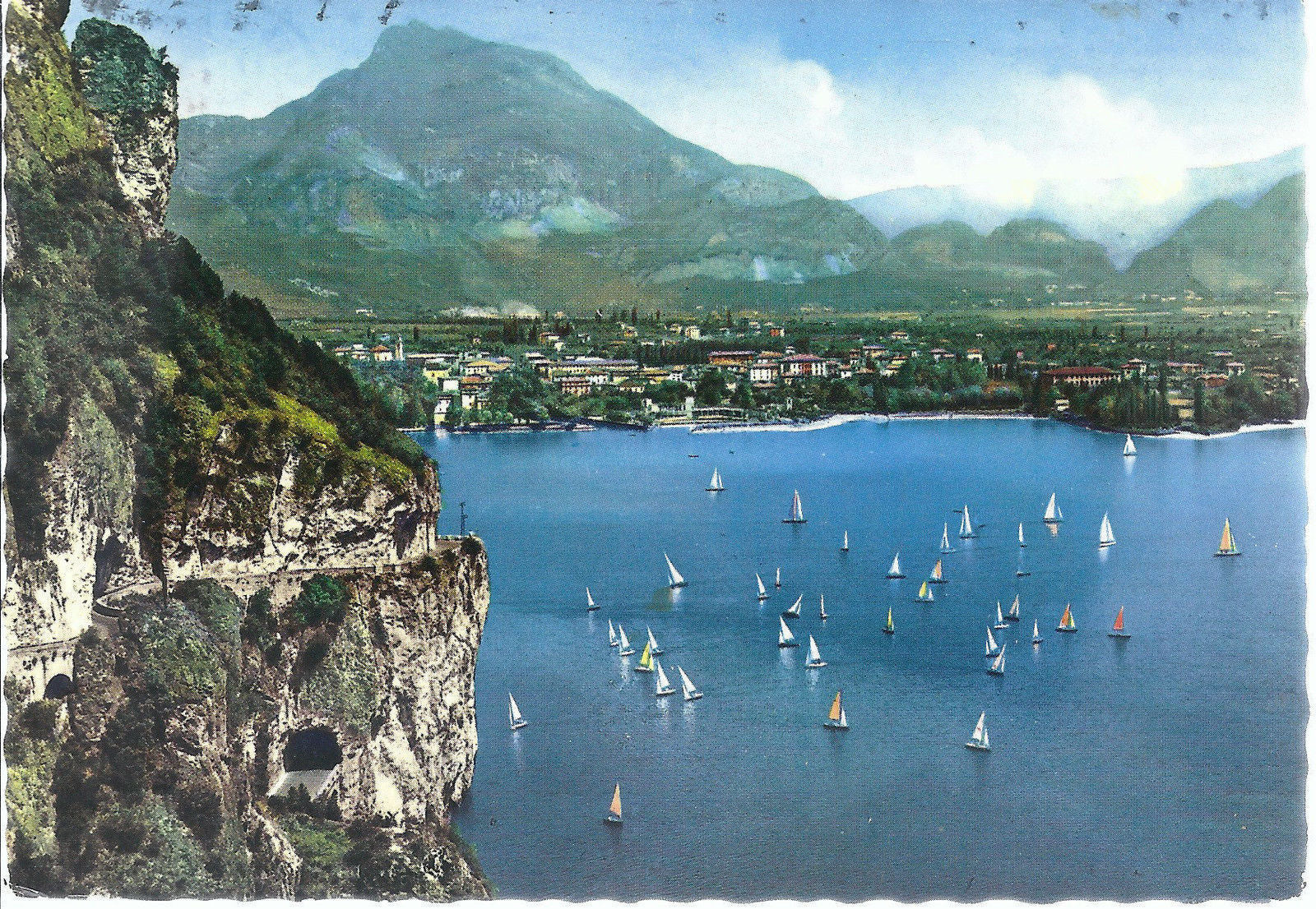 RIVA DEL GARDA - PANORAMA - GARE INTERNAZIONALI DI VELA - V1
