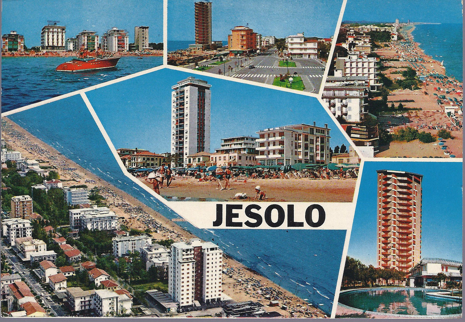 JESOLO - 6 VEDUTINE - V 1981 - FG