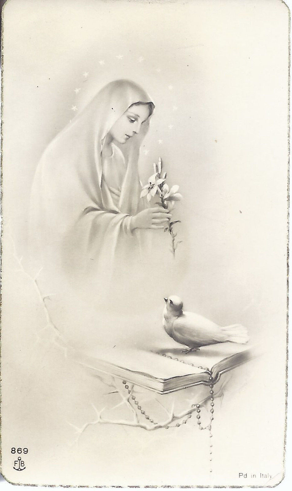 Santino - Ricordo VOTI MONACALI - 1942 - AS011-078