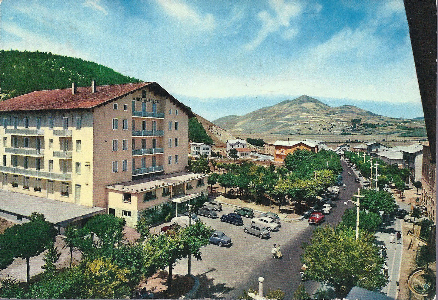 ROCCARASO - VIA ROMA - GRANDE ALBERGO - V 1971 - FG