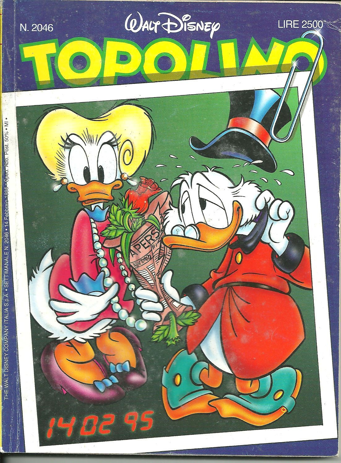 TOPOLINO N. 2046 - 14 FEBBRAIO 1995