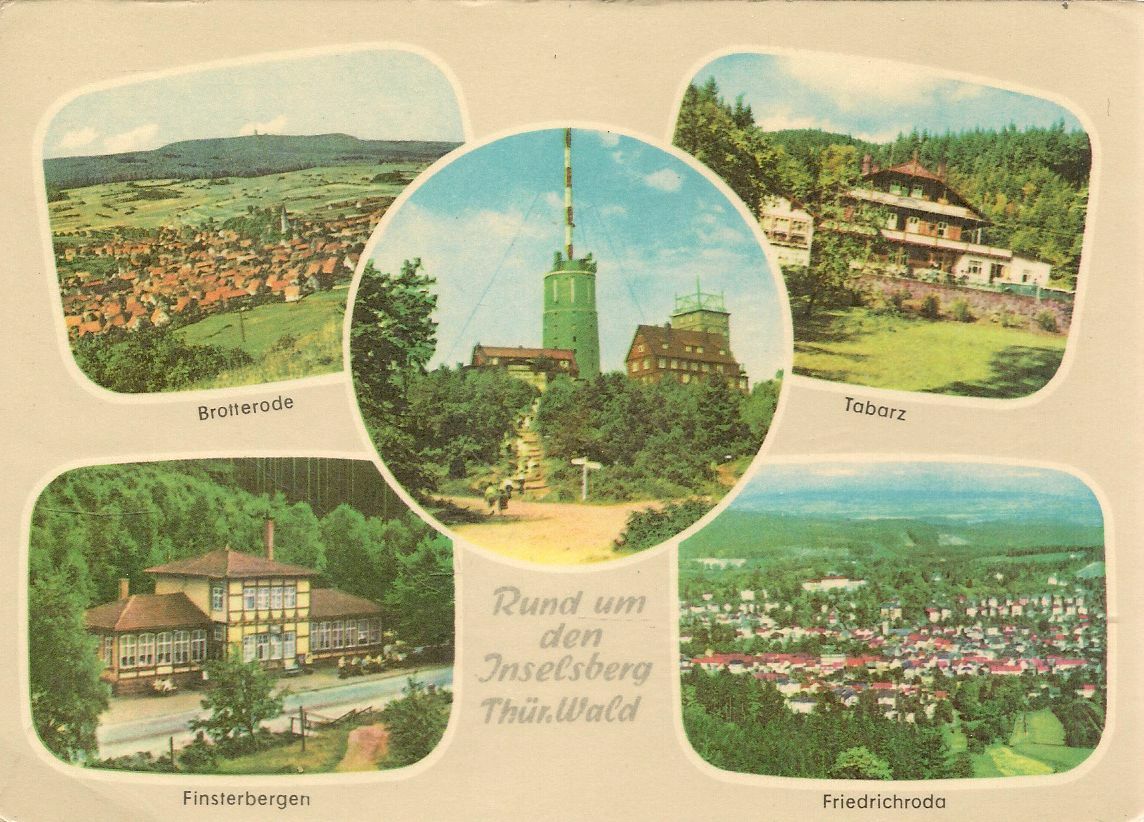 INSELSBERG - CINQUE VEDUTEV -V1966