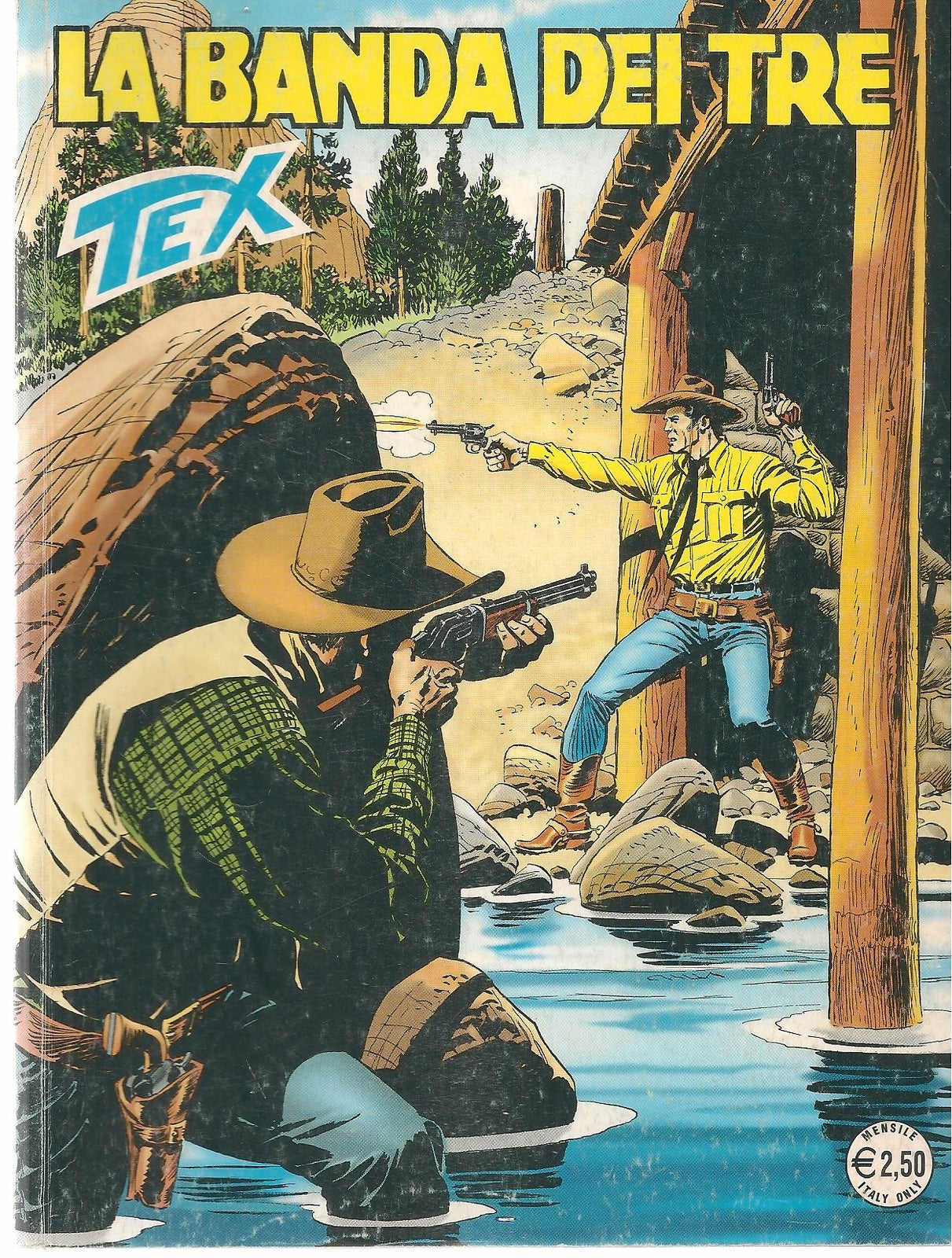 TEX N. 554 - LA BANDA DEI TRE