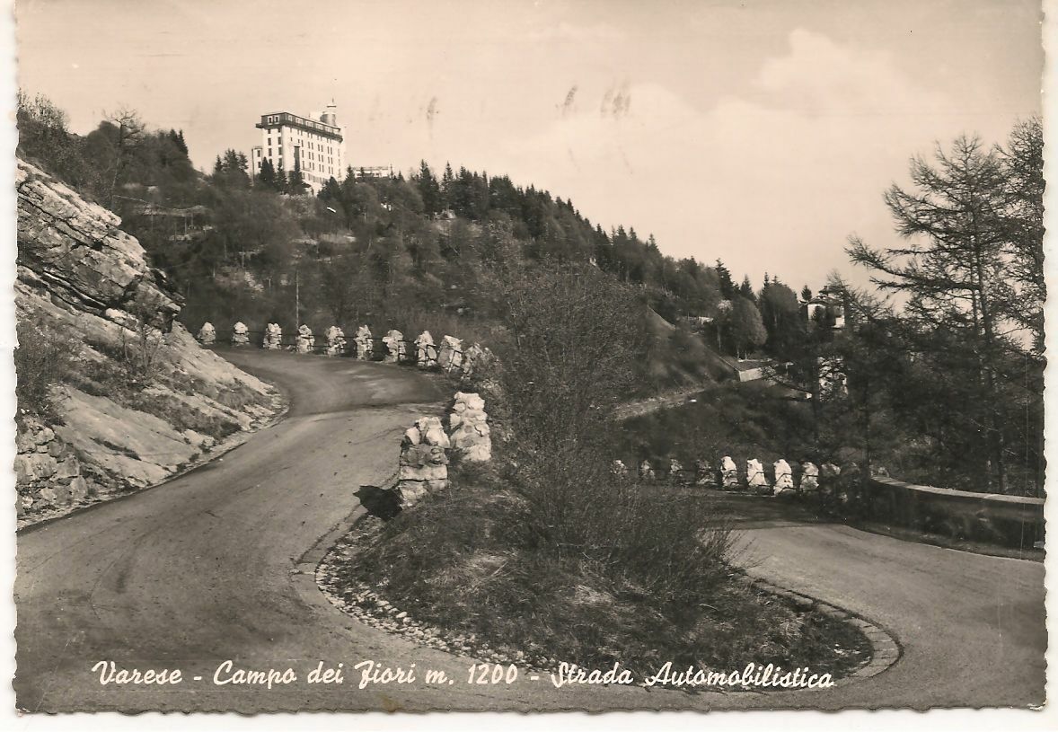 VARESE - CAMPO DEI FIORI - STRADA AUTOMOBILISTICA - V1956