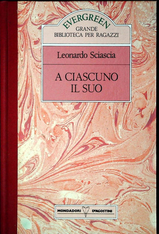 A CIASCUNO IL SUO - LEONARDO SCIASCIA