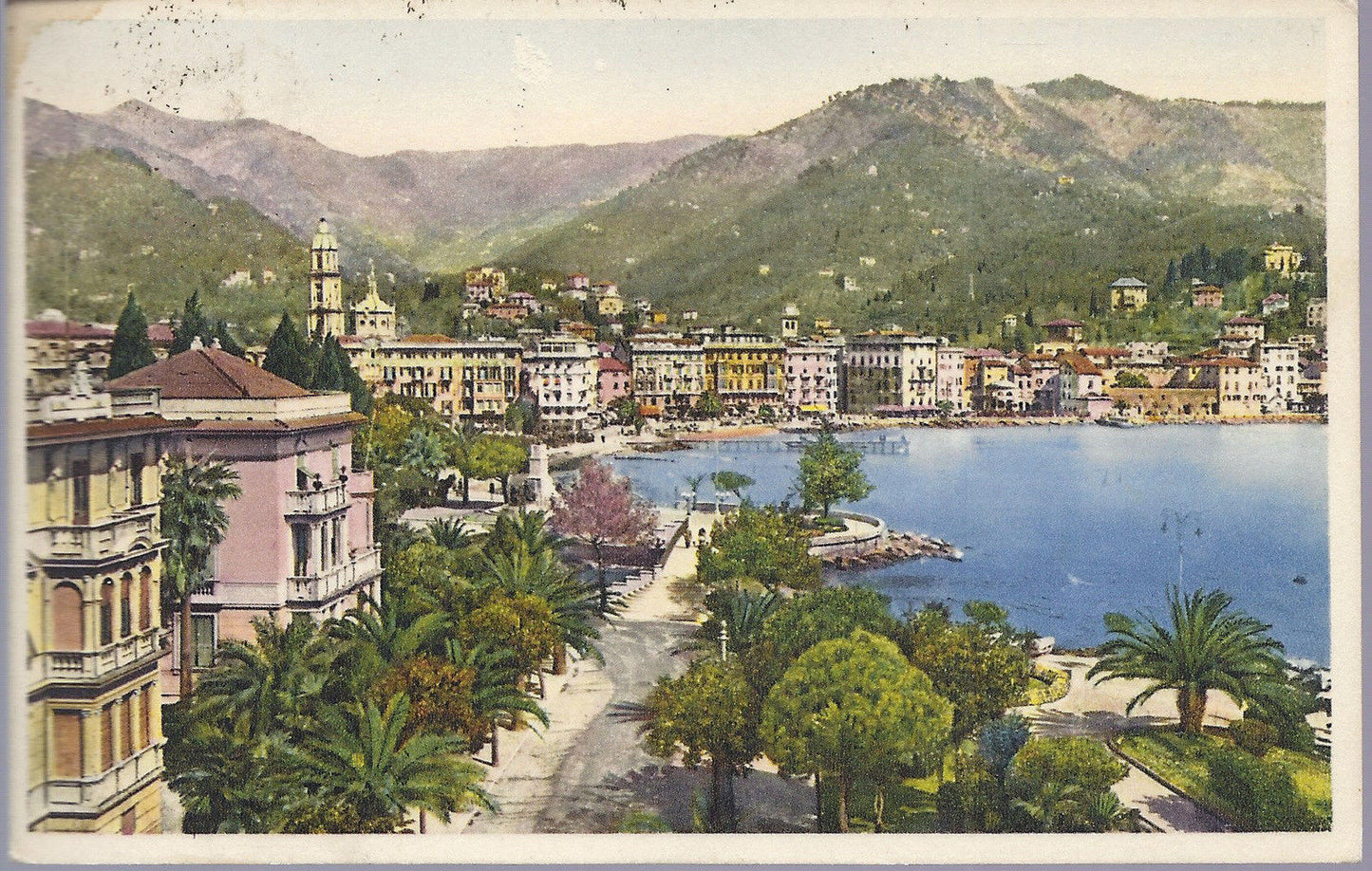 RAPALLO - GIARDINI - V 1946 - FP