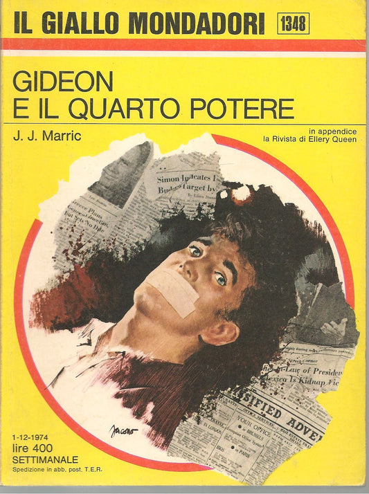 GIDEON E IL QUARTO POTERE - J.J. MARRIC