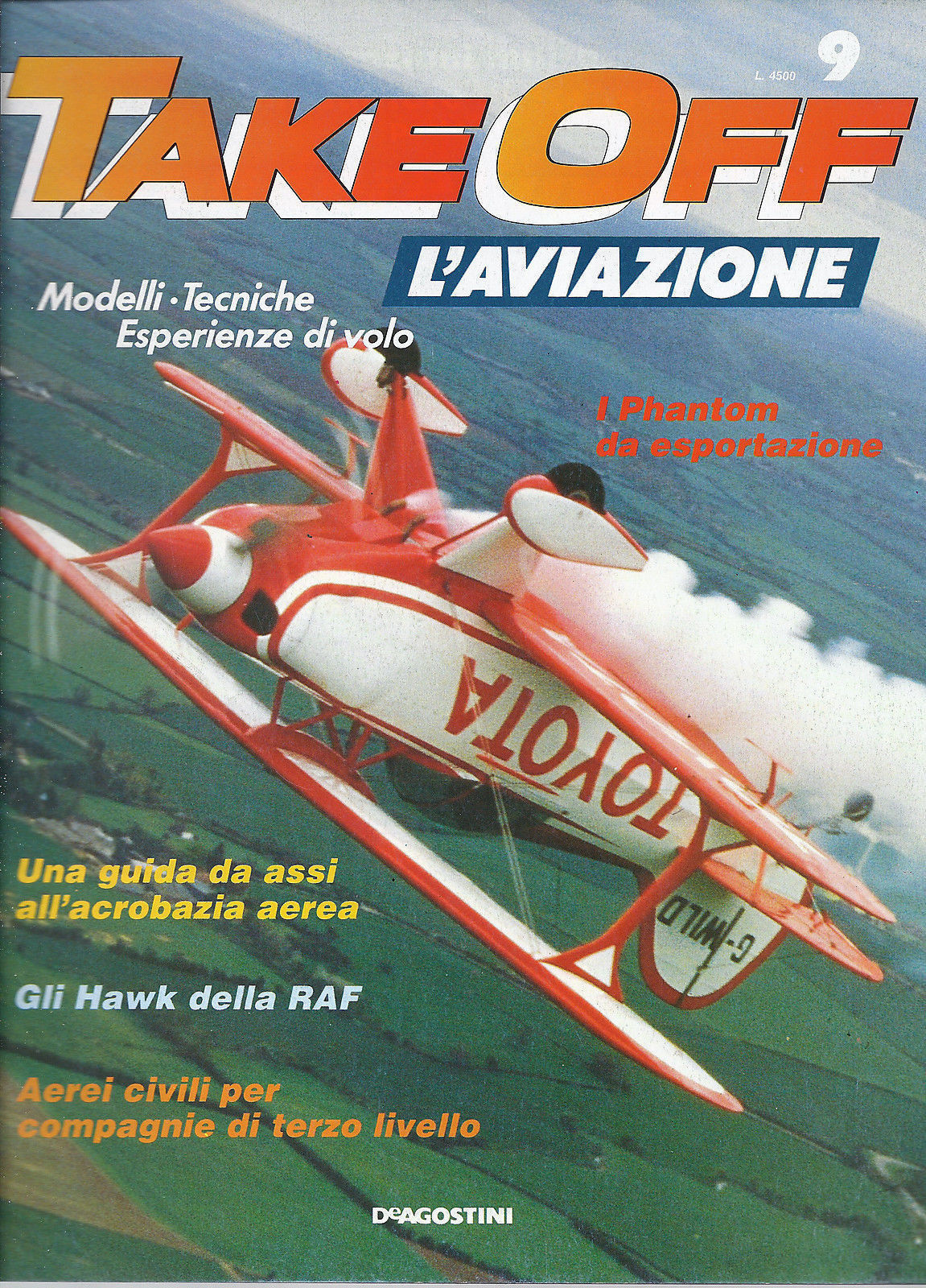 TAKE OFF  L'AVIAZIONE - fascicolo 9