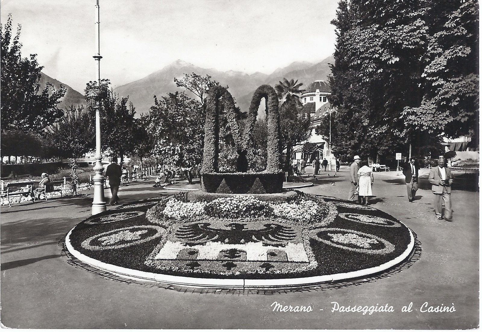 MERANO - PASSEGGIATA AL CASINO' - V 1967 - FG