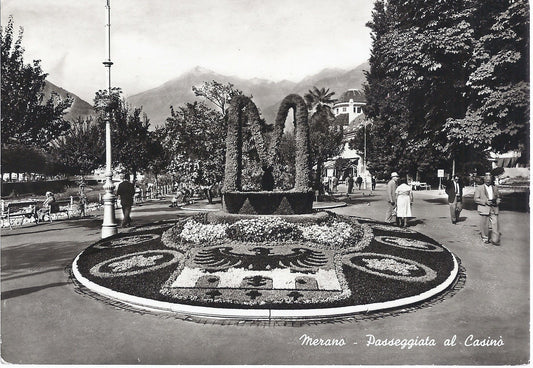 MERANO - PASSEGGIATA AL CASINO' - V 1967 - FG