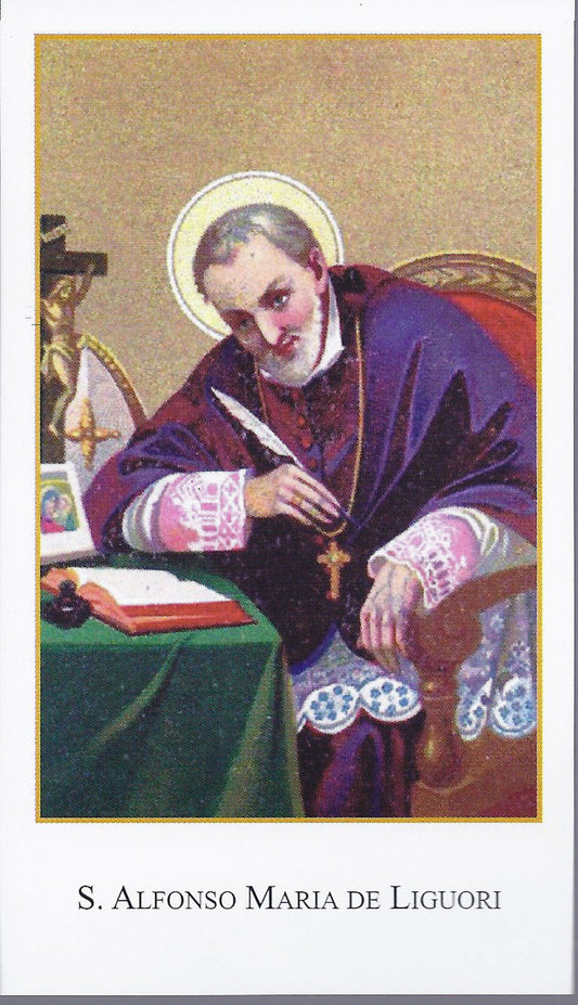 S. ALFONSO MARIA DE LIGUORI - SANTINO - AS014-175 - Ed. Paco