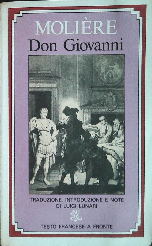 DON GIOVANNI - MOLIERE - RIZZOLI 1980 - FRENCH-ITALIAN TEXT - OUTLET DEL LIBRO