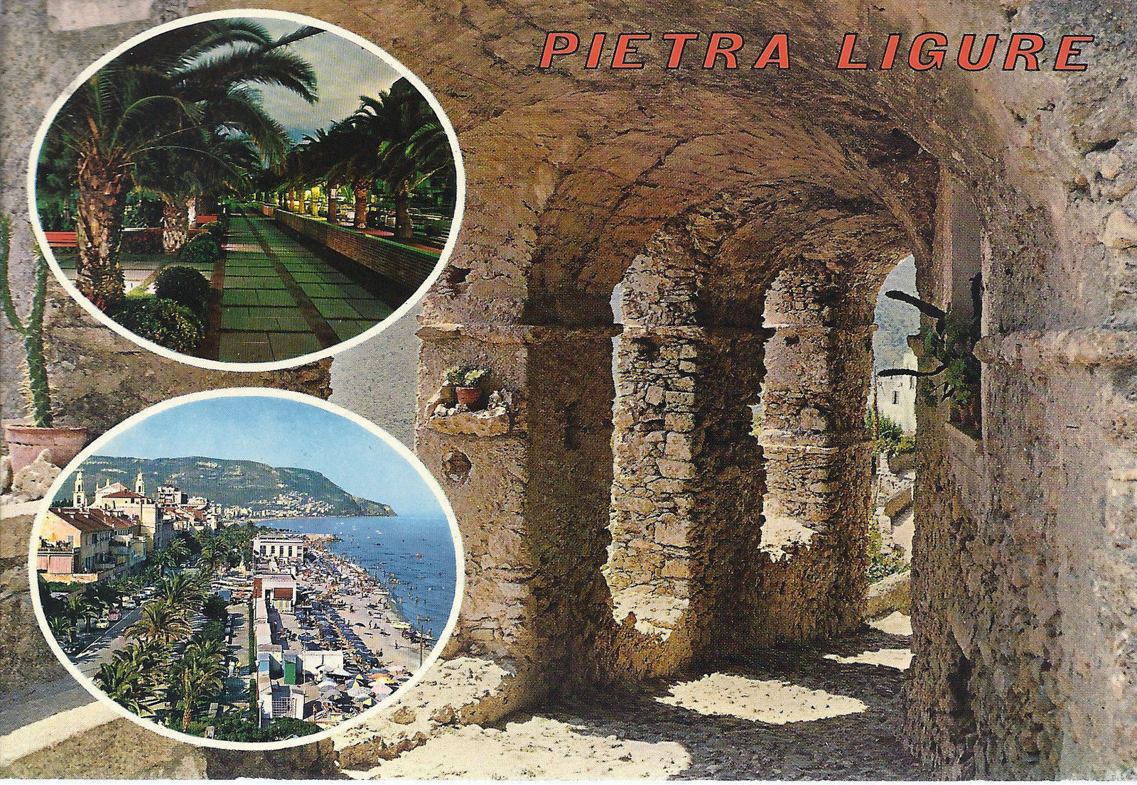 PIETRA LIGURE - 3 VEDUTE - V1975