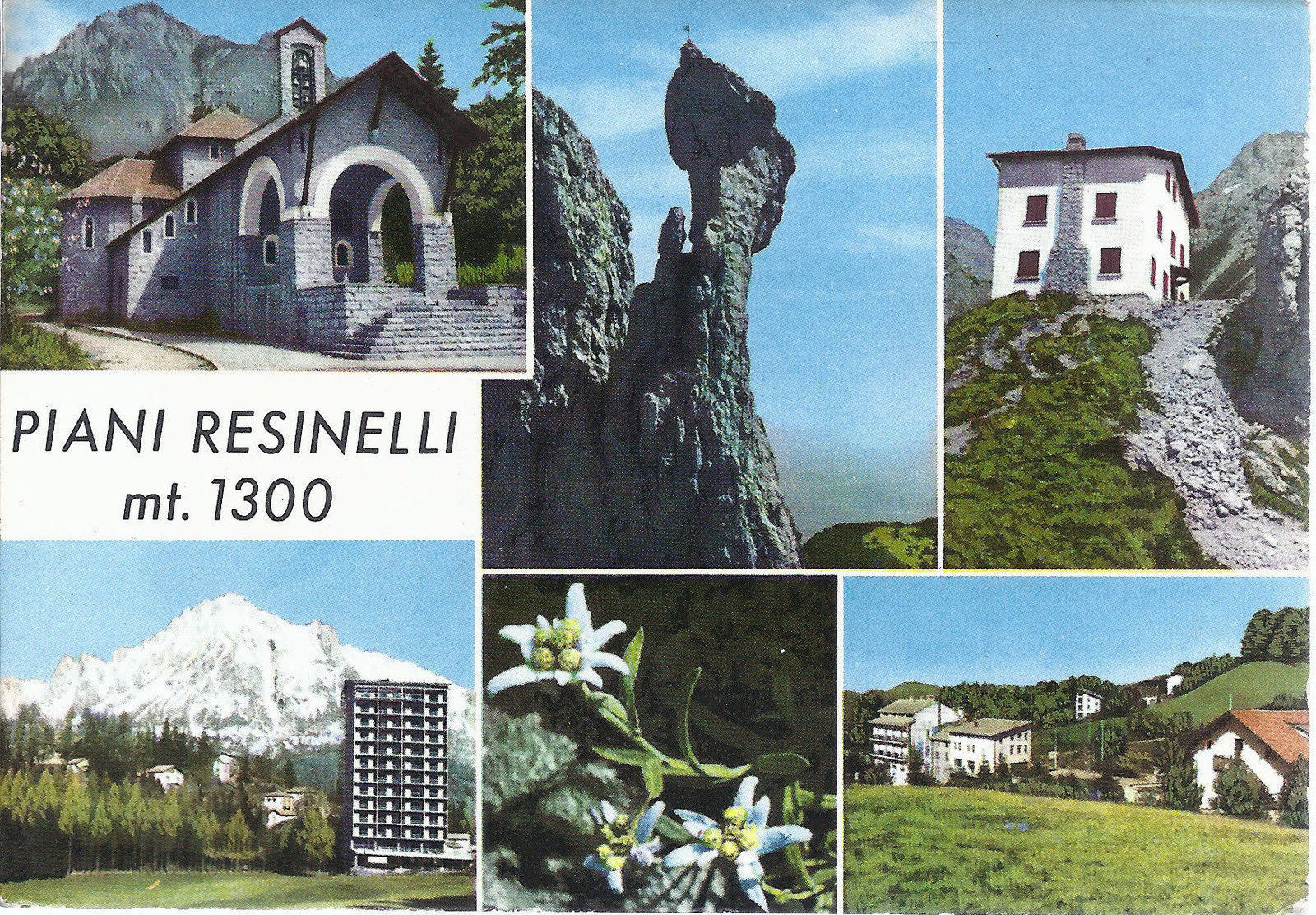 PIANI RESINELLI - 5 VEDUTE - V anni '60 - FG