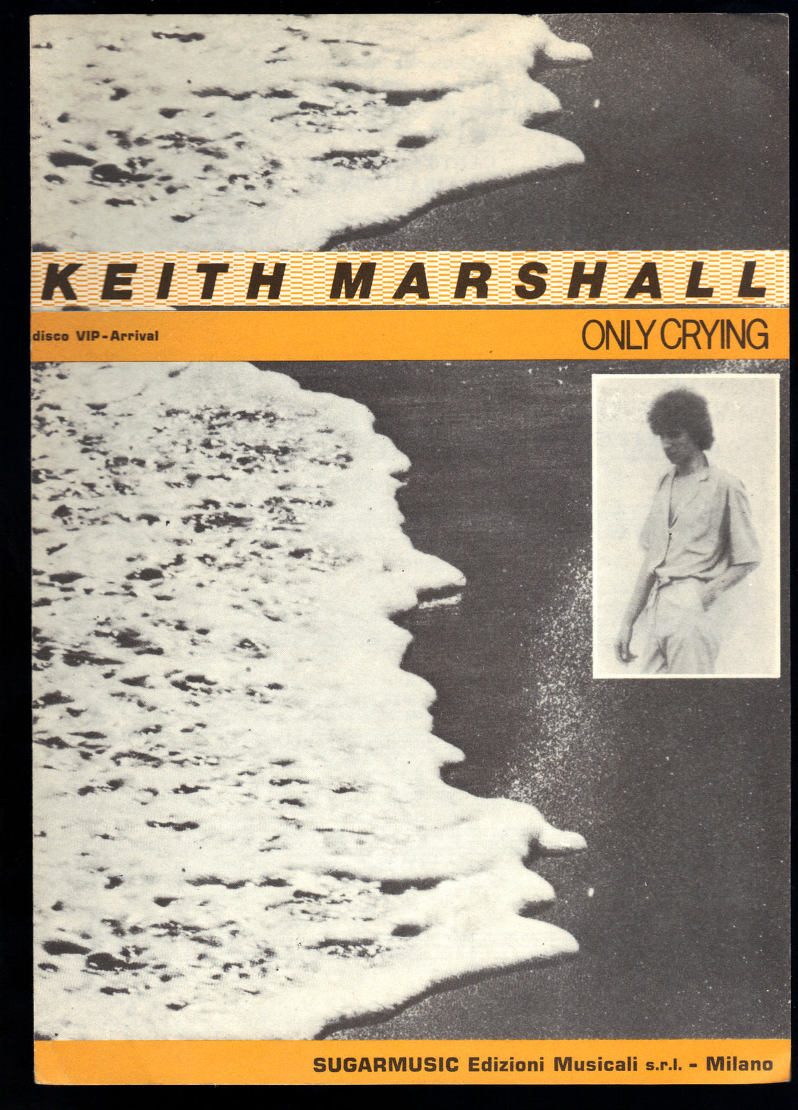 ONLY CRYING - Keith Marshall -- SPARTITO -  Chitarra o Fisarmonica,  Testo