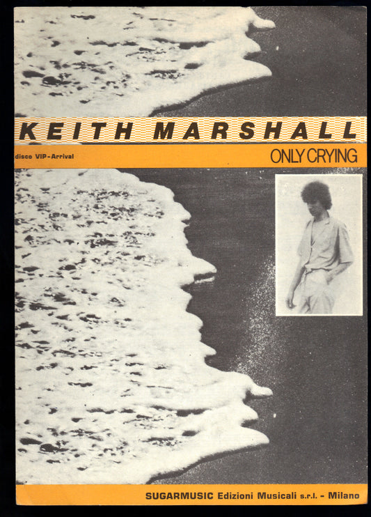 ONLY CRYING - Keith Marshall -- SPARTITO -  Chitarra o Fisarmonica,  Testo