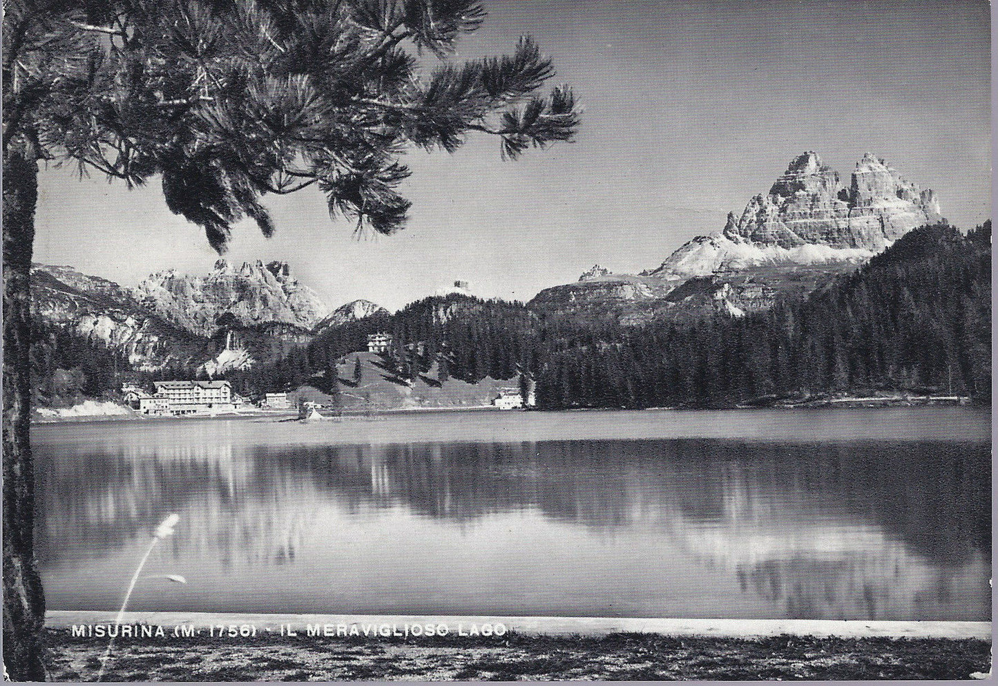 MISURINA - IL MERAVIGLIOSO LAGO - V 1962