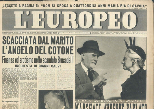 L'EUROPEO - ANO IV° - N 44 - 31 OTTOBRE 1948