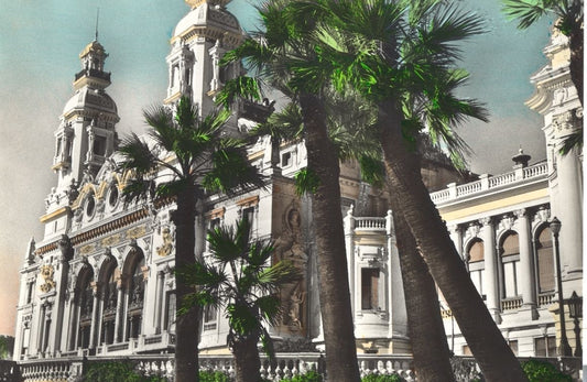 MONTECARLO - CASINO' - COTE D'AZUR ACQUERELLATA NV