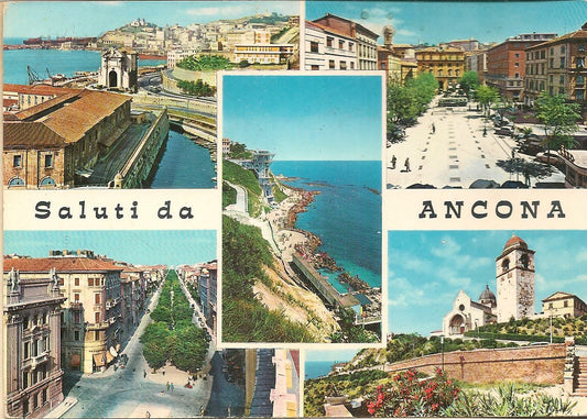 ANCONA - CINQUE VEDUTE - V1965