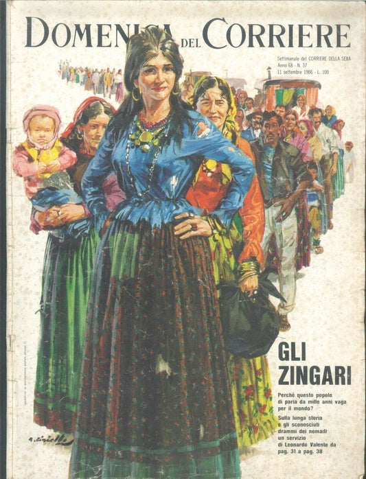 DOMENICA DEL CORRIERE N 37 - 11 SETTEMBRE 1966