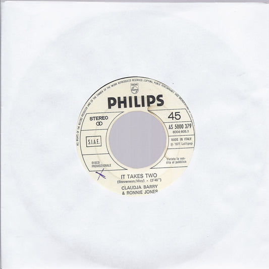 IT TAKES TWO - IT TAKES TWO # CLAUDJA BARRY & RONNIE JONES - Promo white label