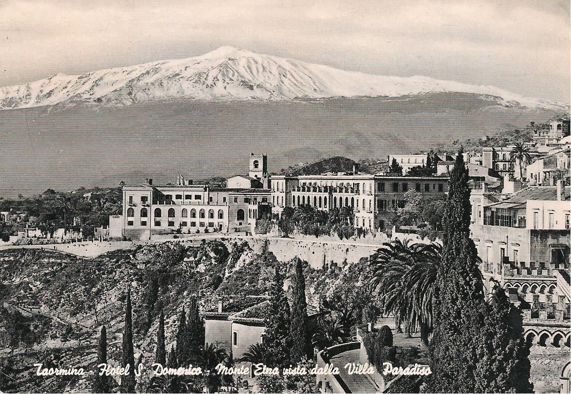 TAORMINA - HOTEL S. DOMENICO - MONTE ETNA - V1957