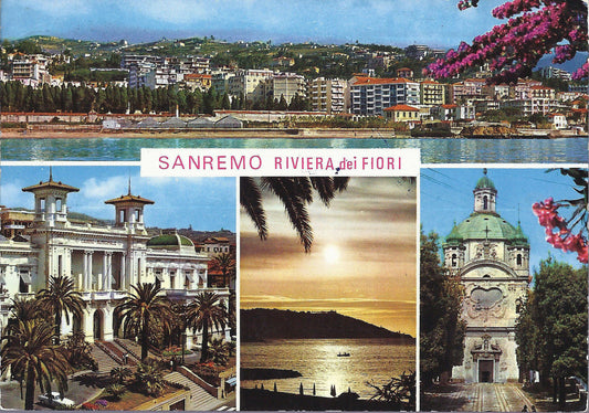 SANREMO - 4 VEDUTE - V 1969 - FG