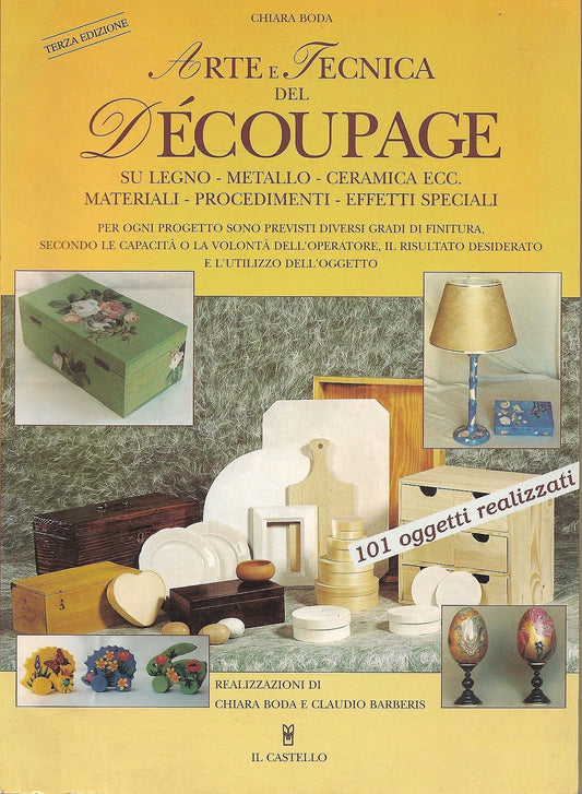 ARTE E TECNICA DECOUPAGE - CHUARA BODA